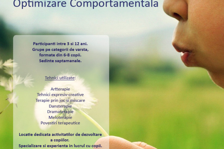 Grupuri de dezvoltare personala pentru copii (3-12 ani)