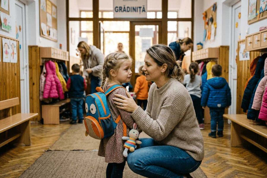 Adaptarea la grădiniță: ce faci când copilul plânge și cum îl ajuți să se acomodeze